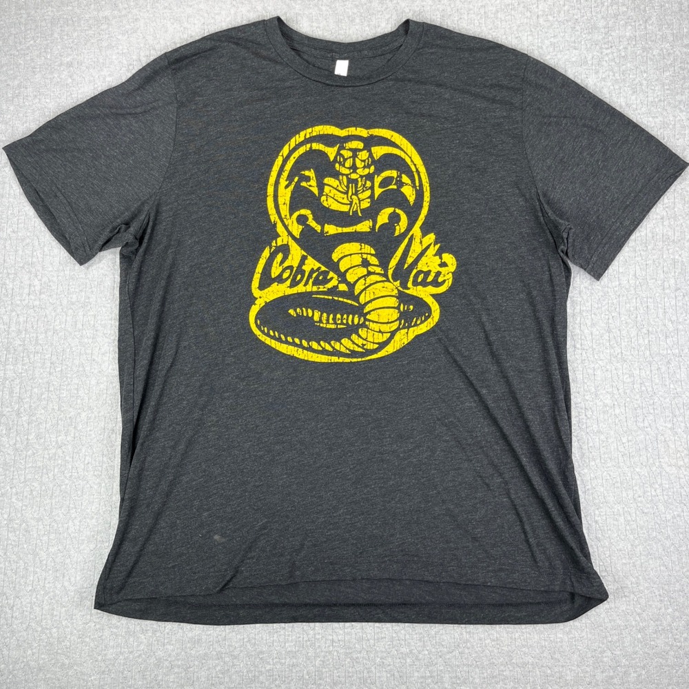 Cobra Kai MMA UFC Graphic‎ T Shirt Men 2XL Distressed fighting MARTIAL ARTS